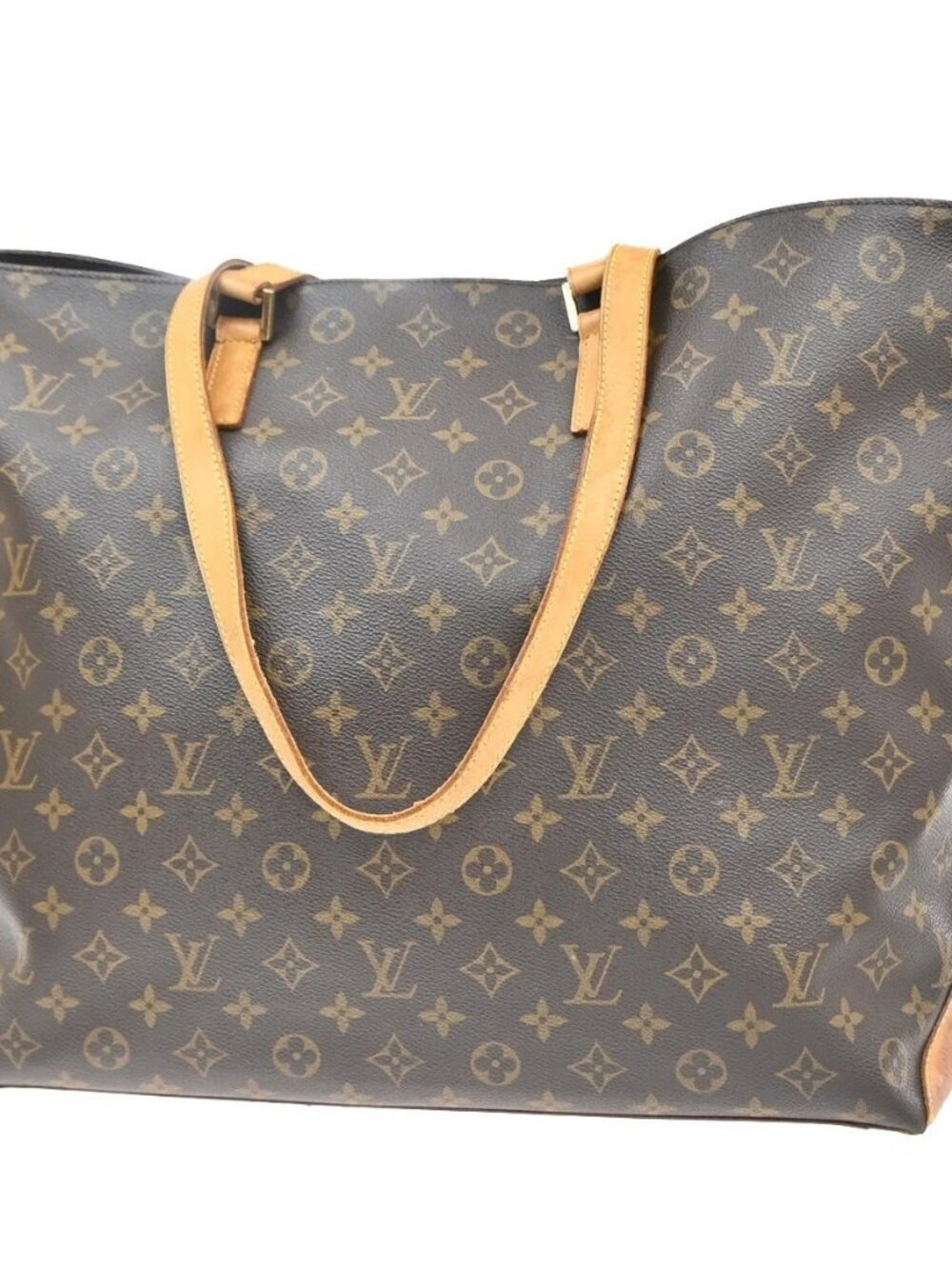 LOUIS VUITTON Cabas Alto Shoulder Bag Monogram Leather Brown M51152 70YJ153